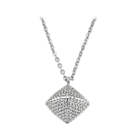 Swarovski Tactic Crystal Pendant Necklace New In Box